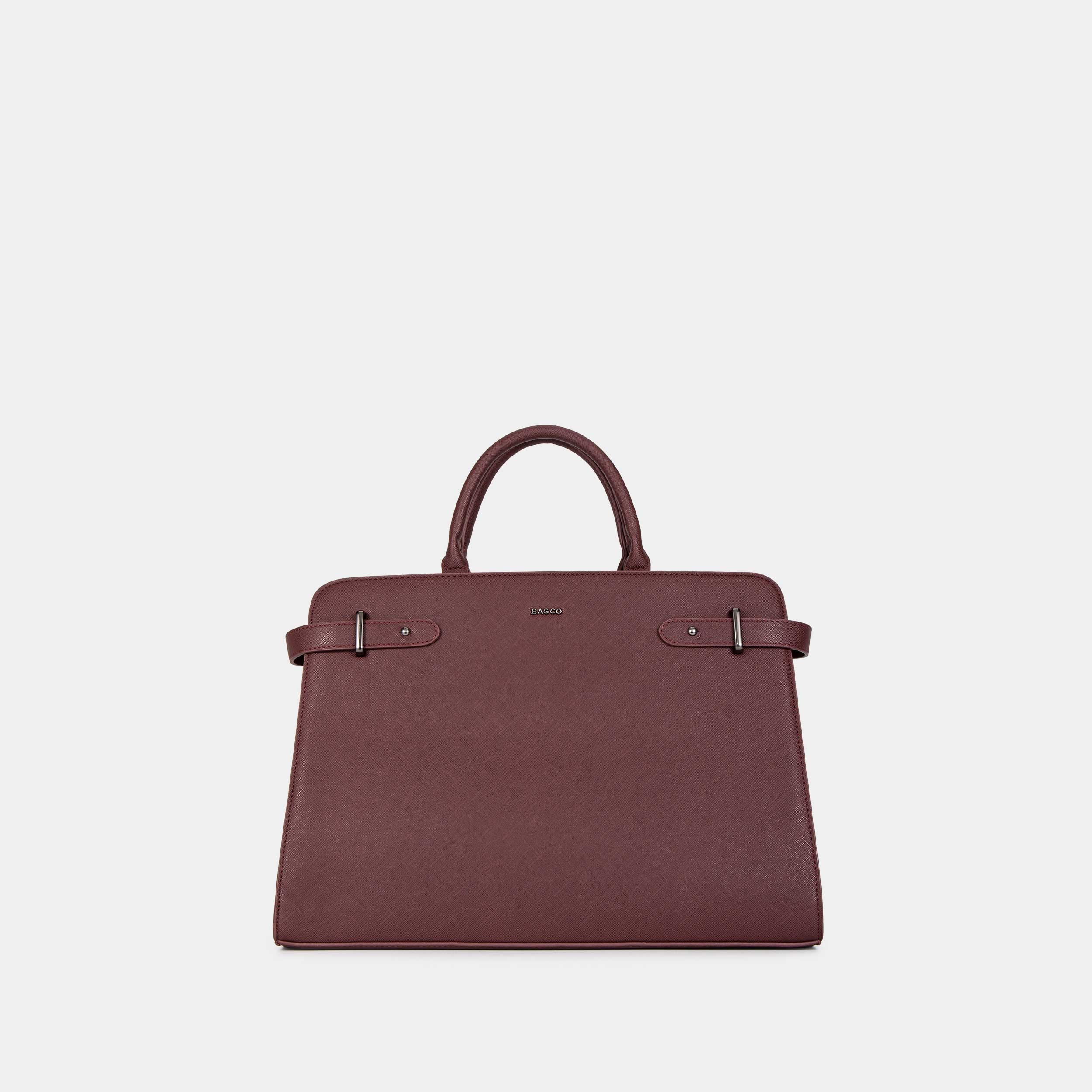 Bravura Tote - Wine Red