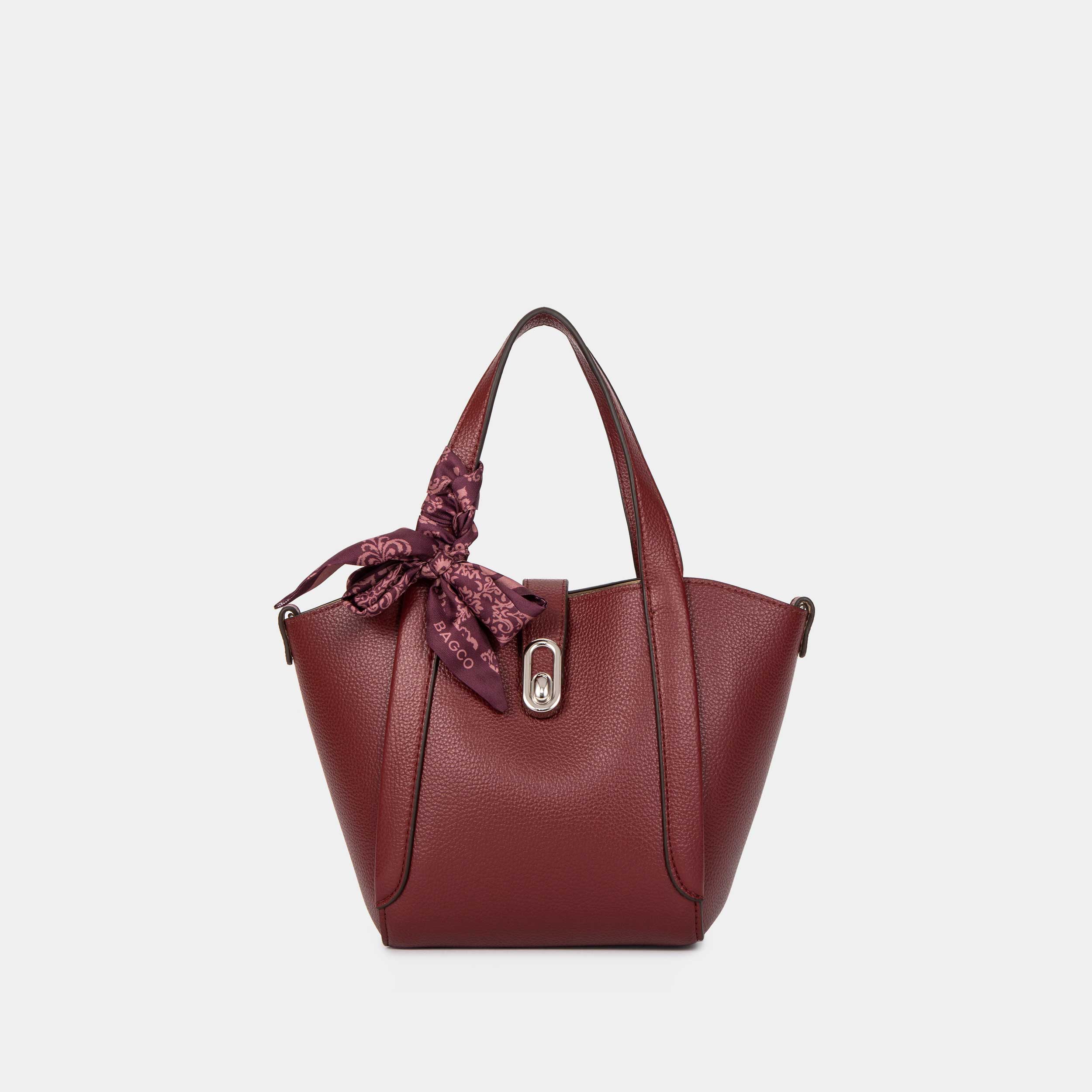 Noelle Tote - Maroon