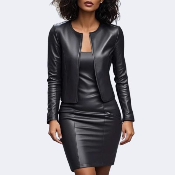 Verona Leather Moto Jacket