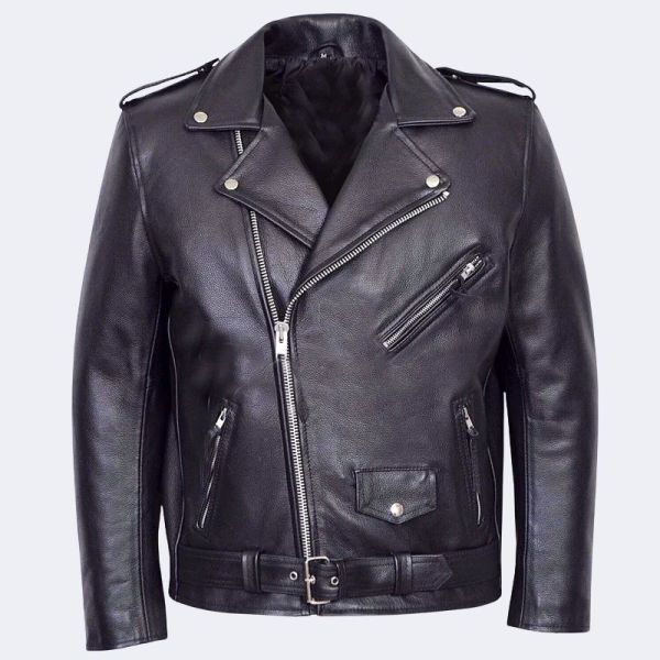 Rhea Leather Bomber Jacket