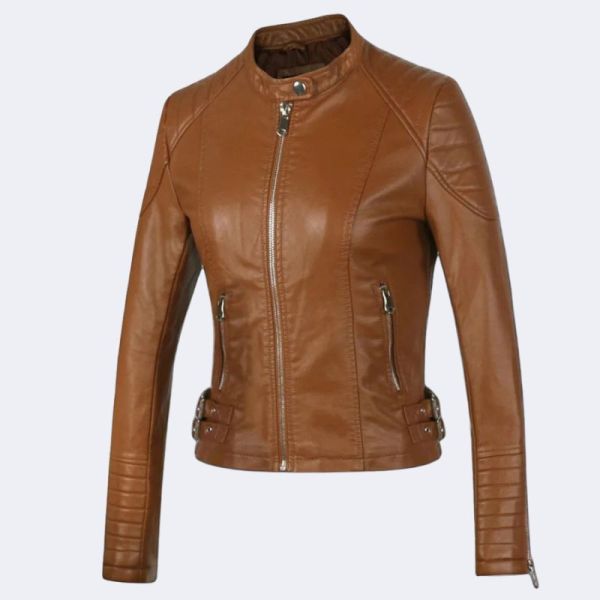 Vesper Leather Moto Jacket
