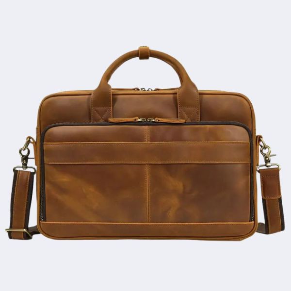 Elan Leather Briefcase