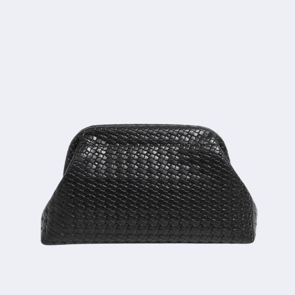 Ridge Leather Clutch