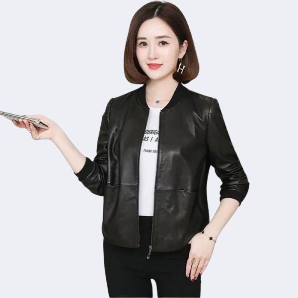 Aurelia Leather Coat