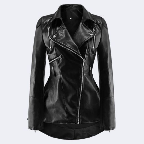 Milan Leather Moto Jacket
